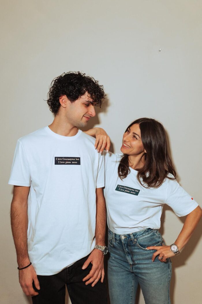 T-shirt Patch Montagna – Courmayeur, Cortina, Campiglio - immagine 2