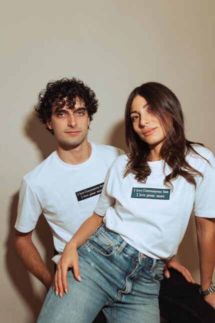 T-shirt Patch Montagna – Courmayeur, Cortina, Campiglio