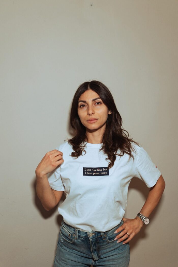 T-shirt Patch Montagna – Courmayeur, Cortina, Campiglio - immagine 4